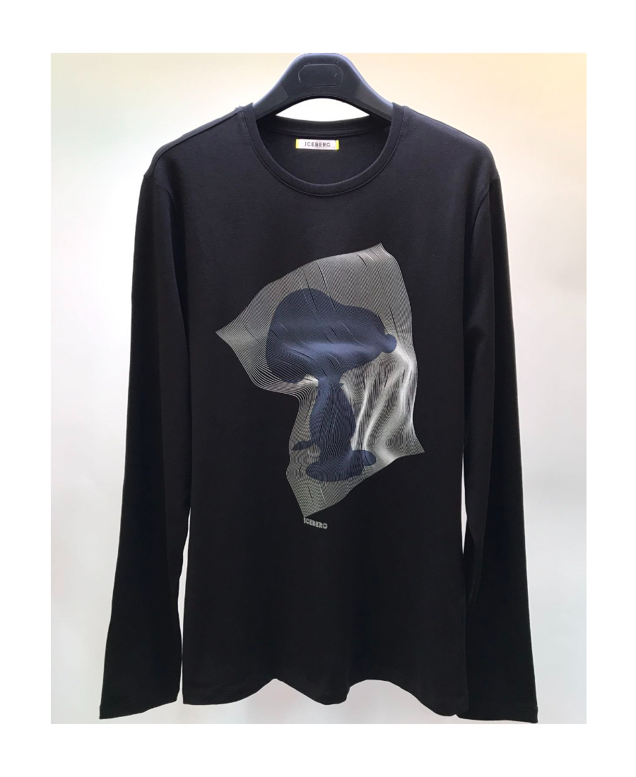 ICEBERG LOGO DETAILS LONG-SLEEVED T-SHIRT