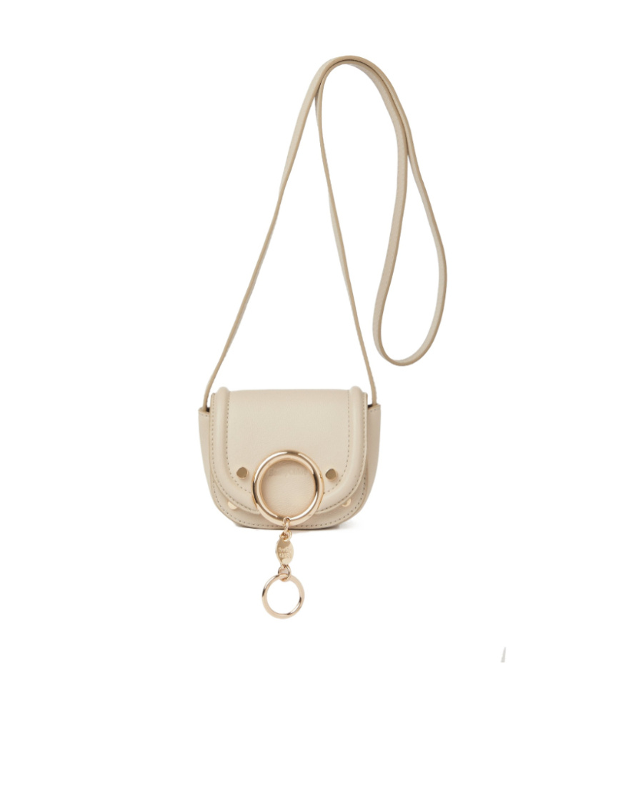 See By Chloé Flip Shoulder Bag In Nude