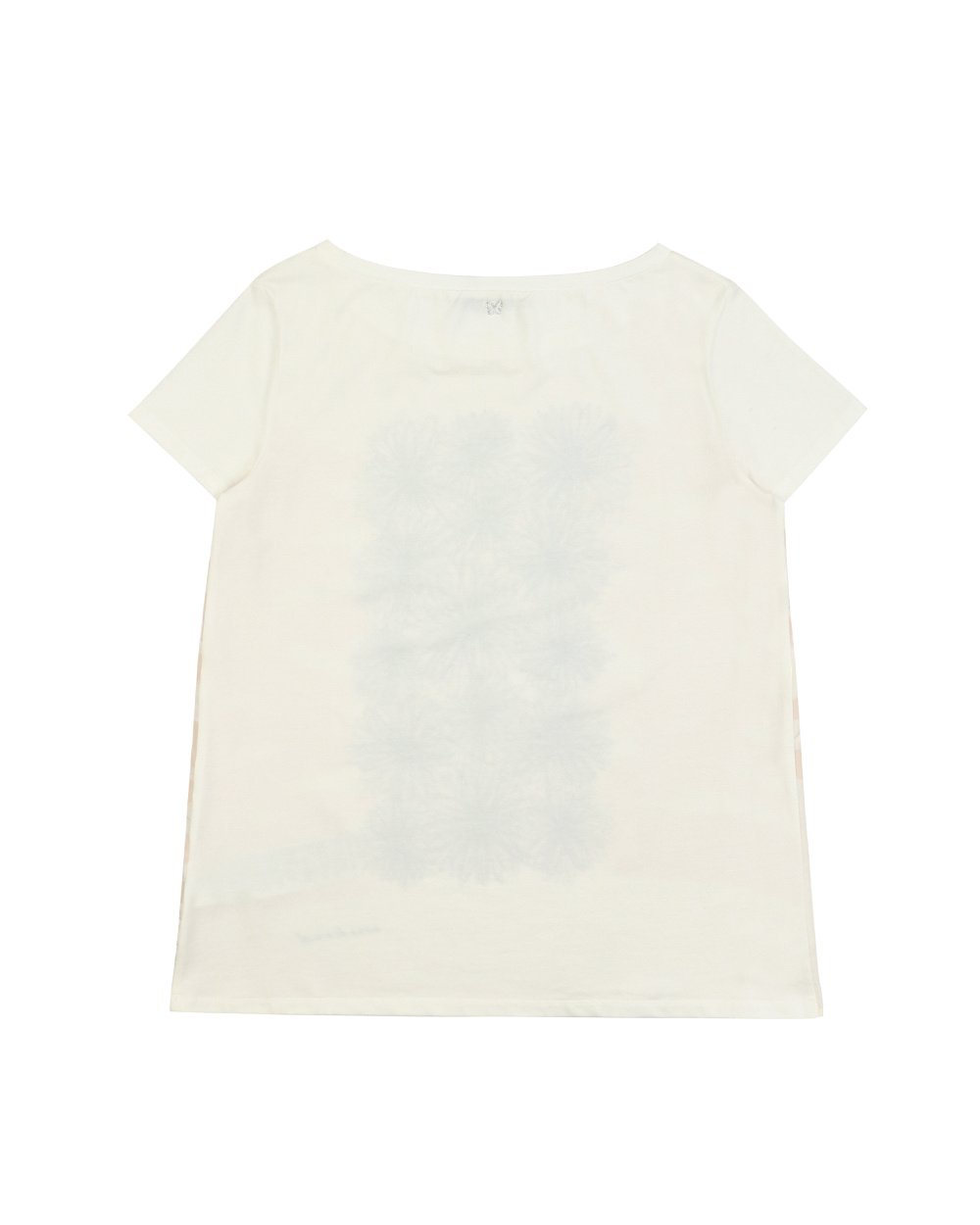 Weekend Max Mara Printed T-shirt With Round Neck In White