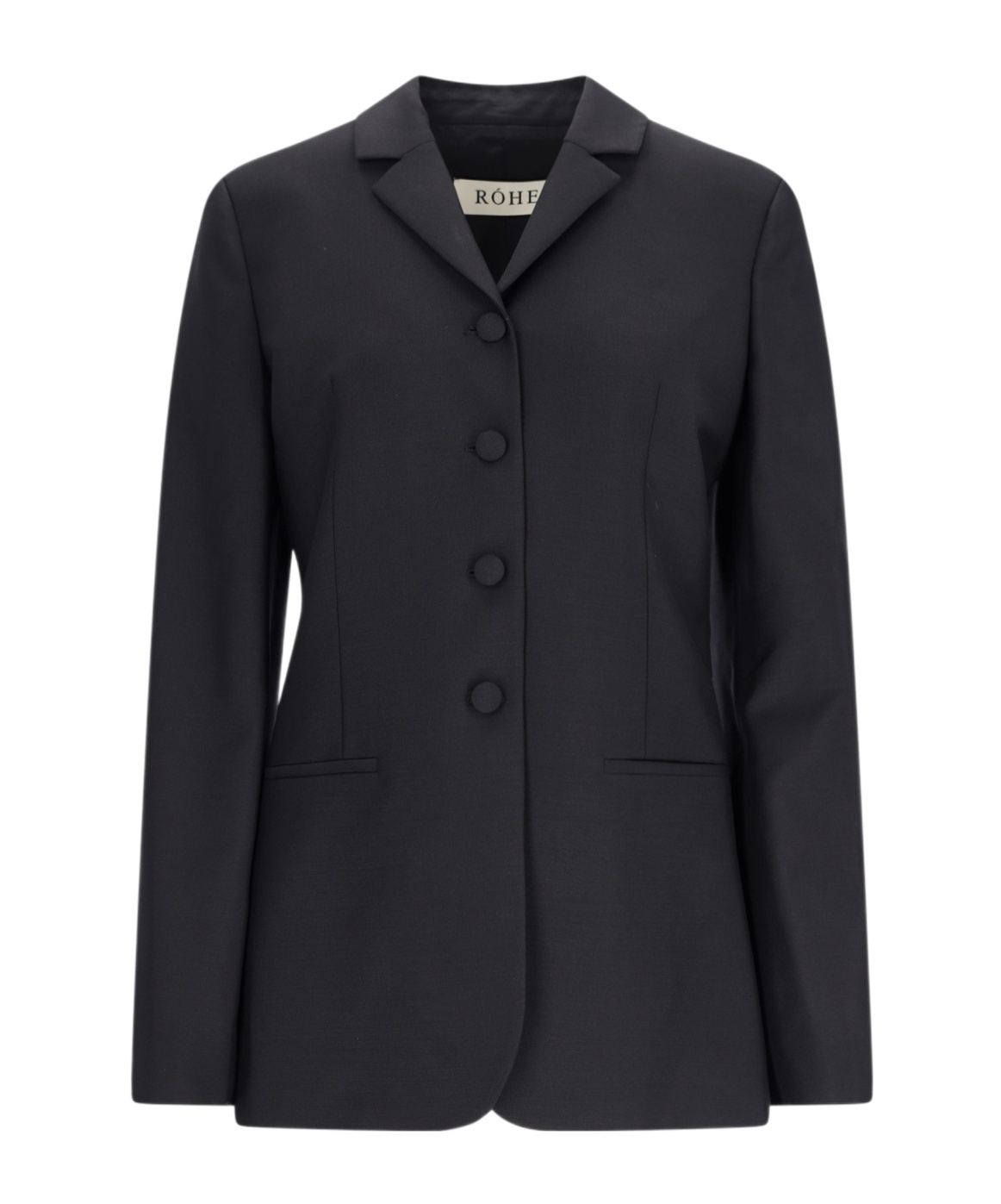 Rohe Róhe Róhe Single-breasted Blazer In Black In Black
