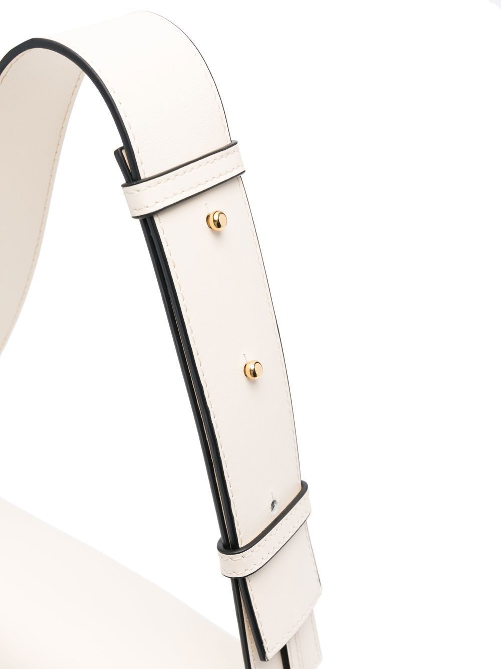 Wandler Leather Logo-print Shoulder Bag In White