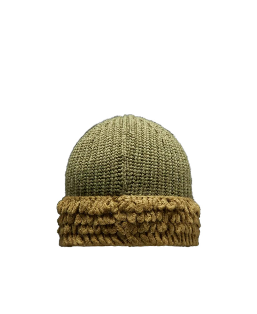 Moncler X Salehe Bembury Wool Beanie In Green