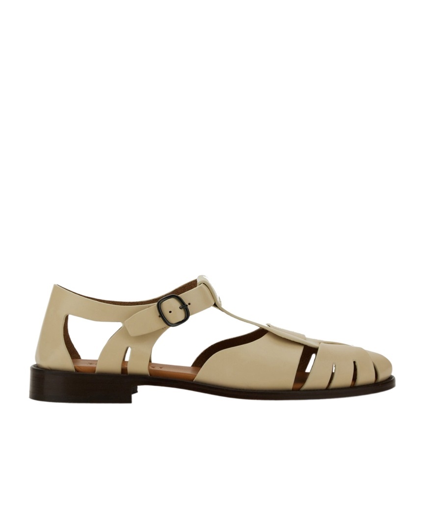 Shop Hereu Pesca Classic Sandals In Nude