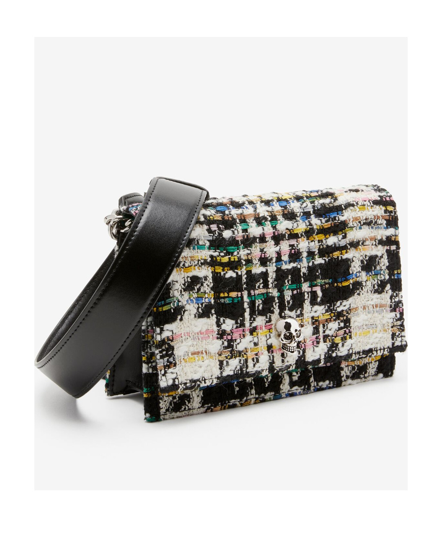 Alexander Mcqueen Small Skull Bag In Black