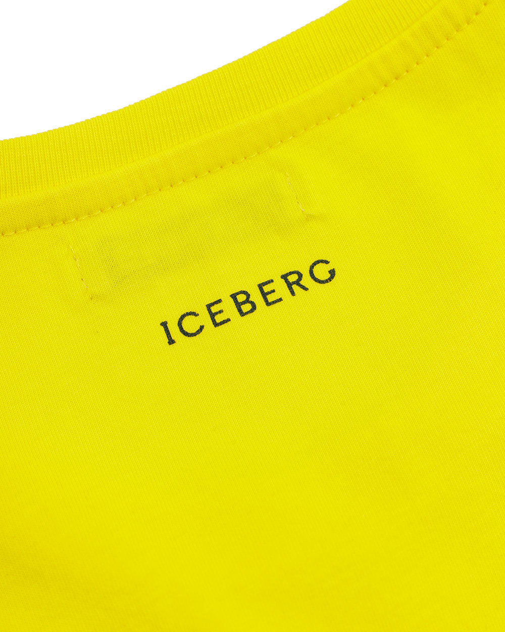 Iceberg Printed T-shirt In Yellow