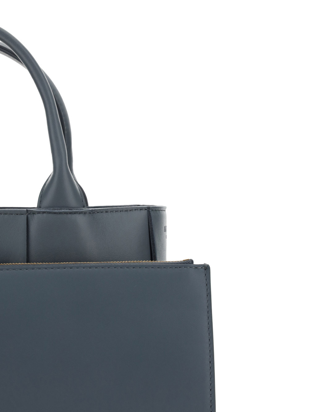 Bottega Veneta Mini Arco Shoulder Bag In Blue