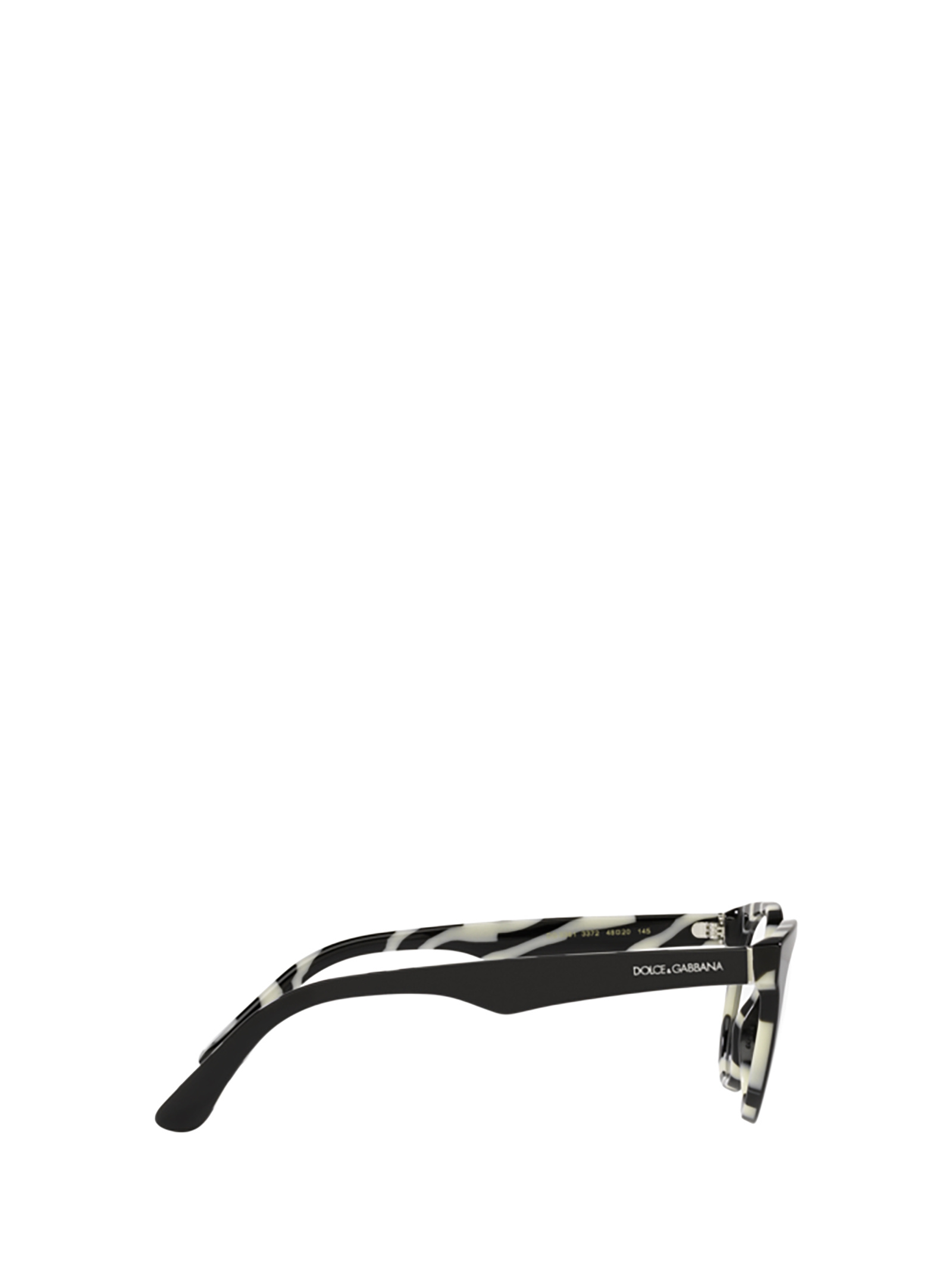 Dolce & Gabbana Logo Flat Mirror In Black