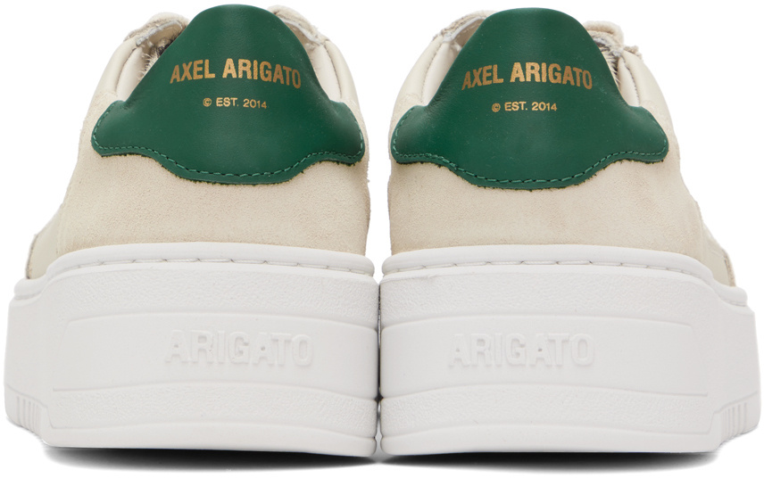 Axel Arigato Beige Orbit Sneakers In White