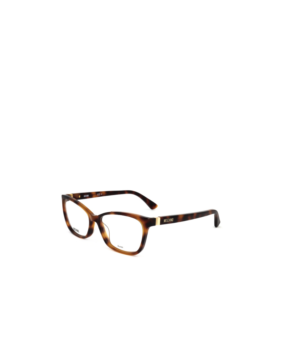 Moschino Logo Flat Mirror In Black