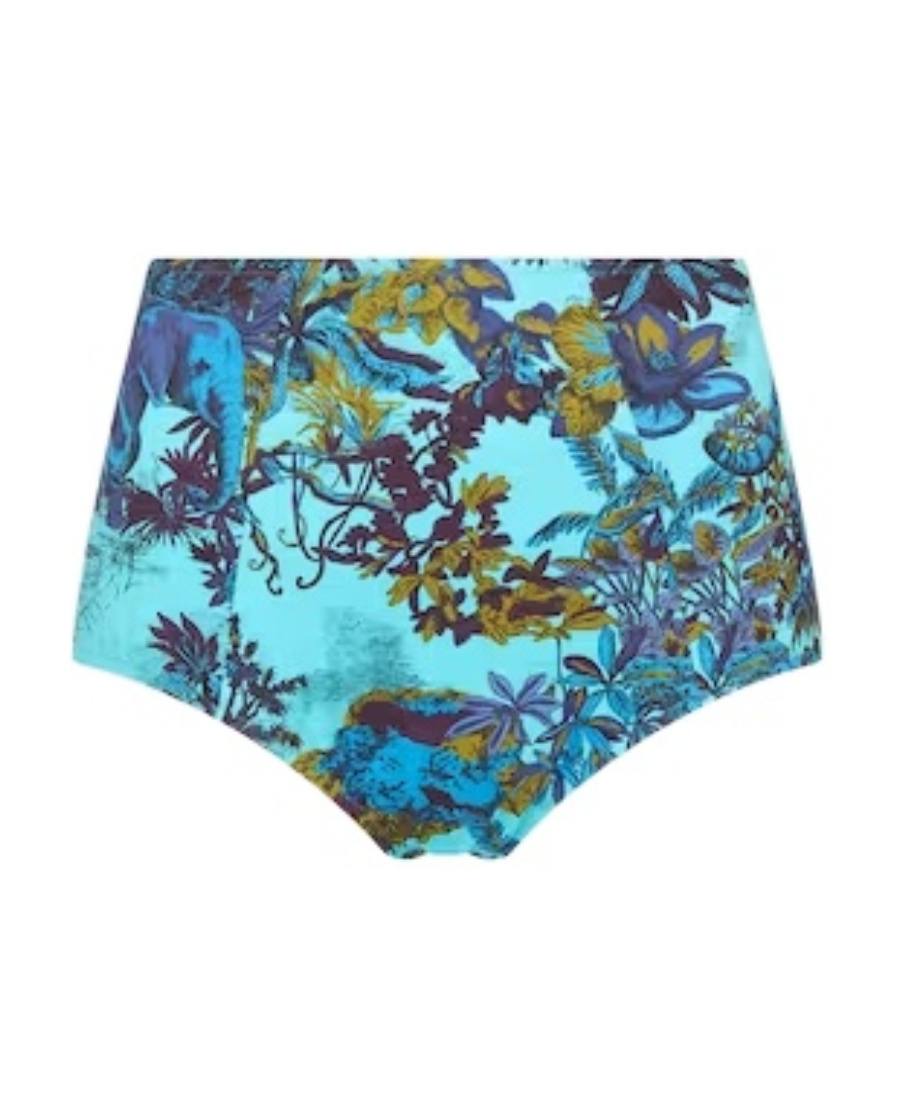 Dior Patterned Bikini Swimming Trunks In Blue