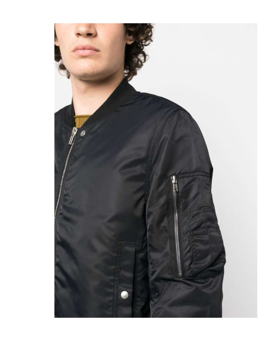 Shop Rick Owens Drkshdw Classic Flight Padded Bomber Jacket In Black