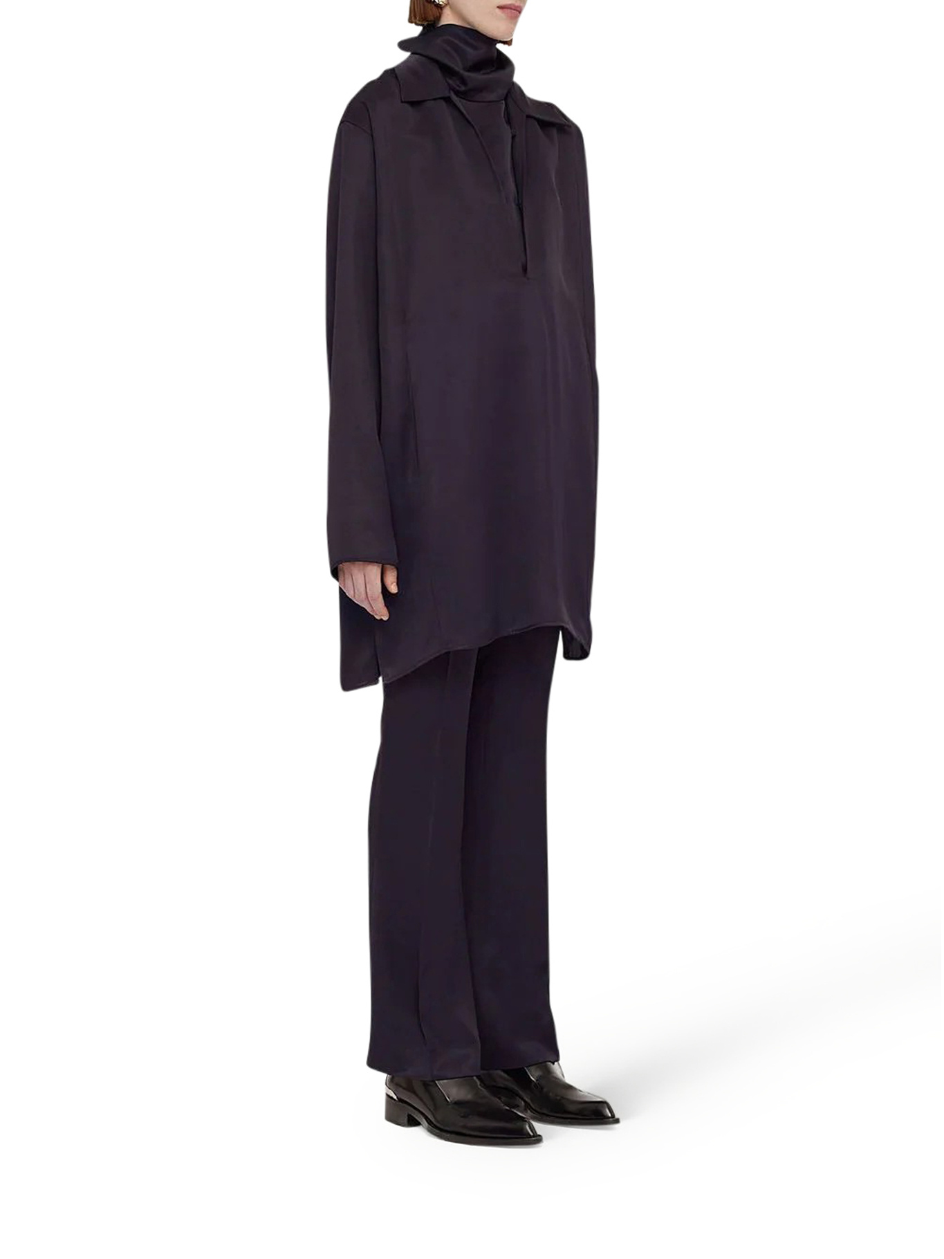 Jil Sander Straight-leg Trousers In Black