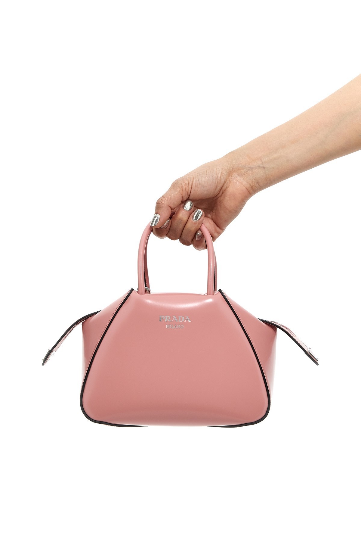 Prada Supernova Brushed Leather Tote Bag In Pink