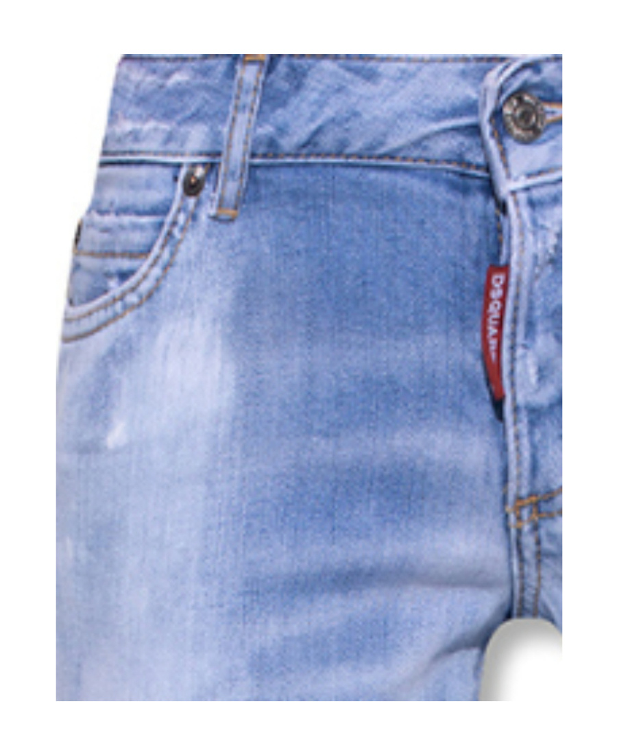 Dsquared2 Mid-rise Skinny Jeans In Blue