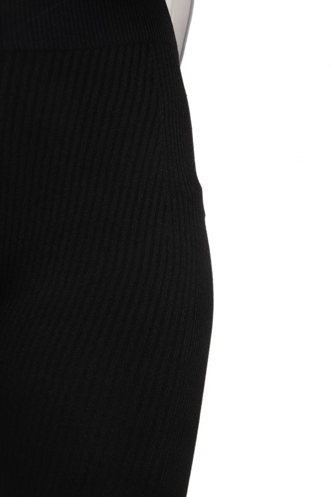 Alaïa Elastic Waist Leggings In Black