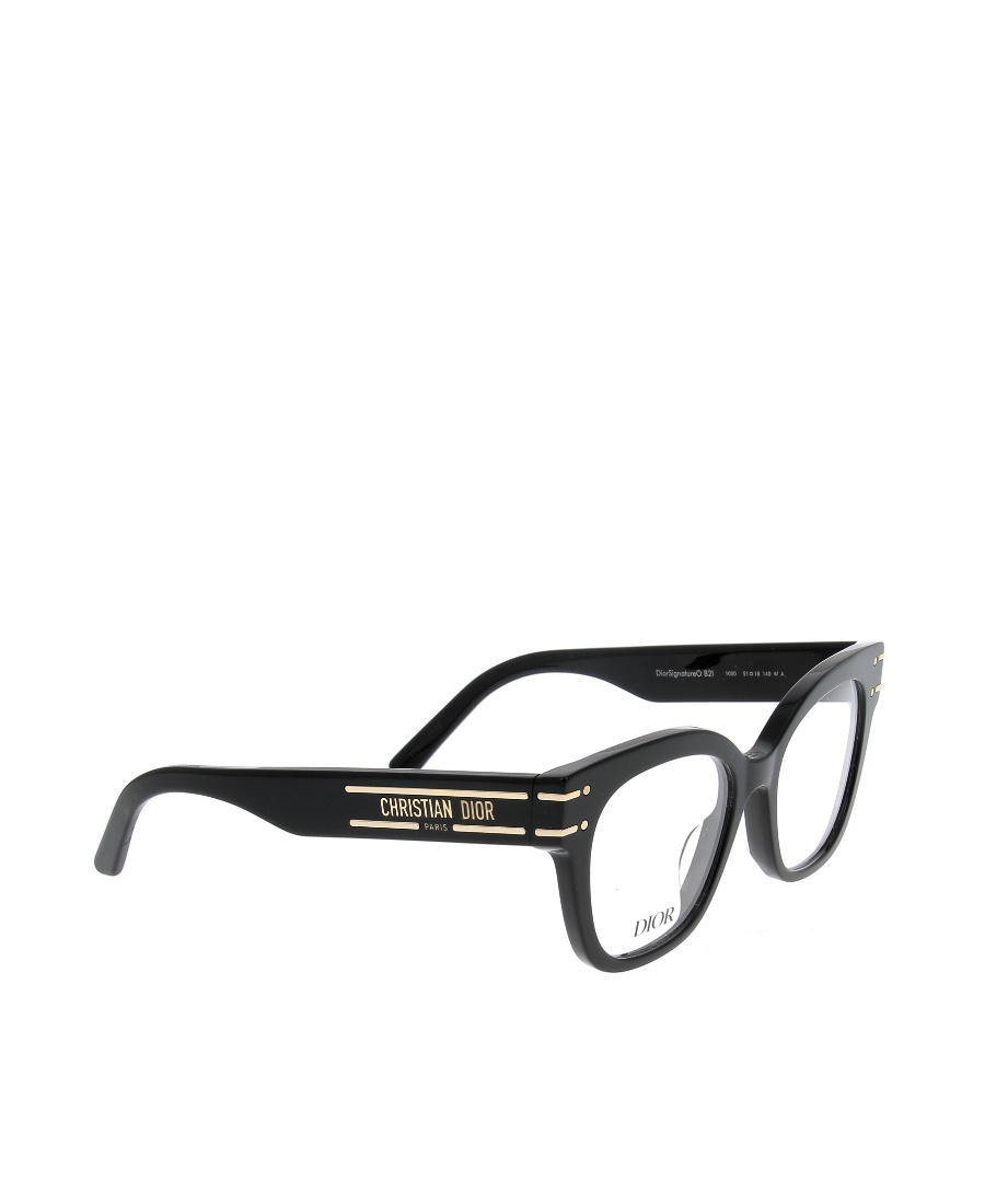 Dior Eyewear Round Frame Glasses In Black