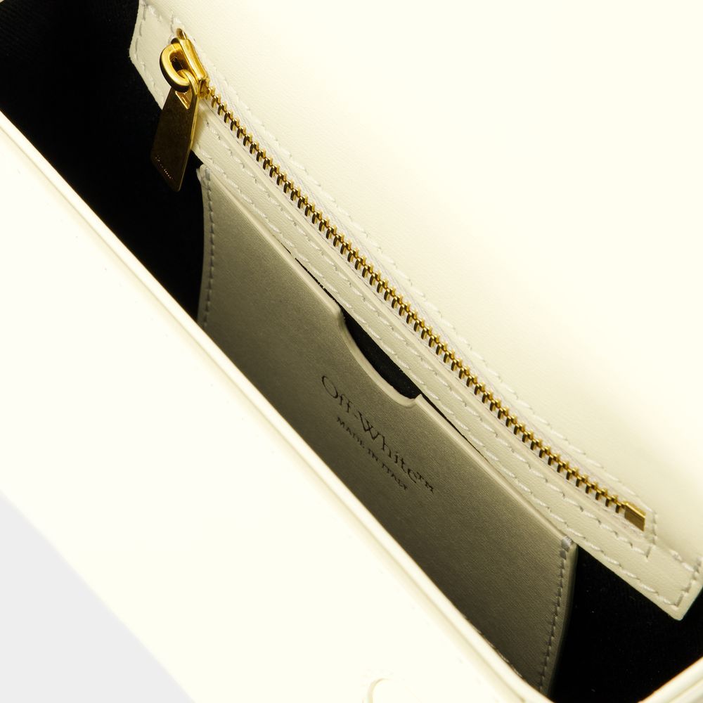 Off-white Hobo Plain Binder Bag In White