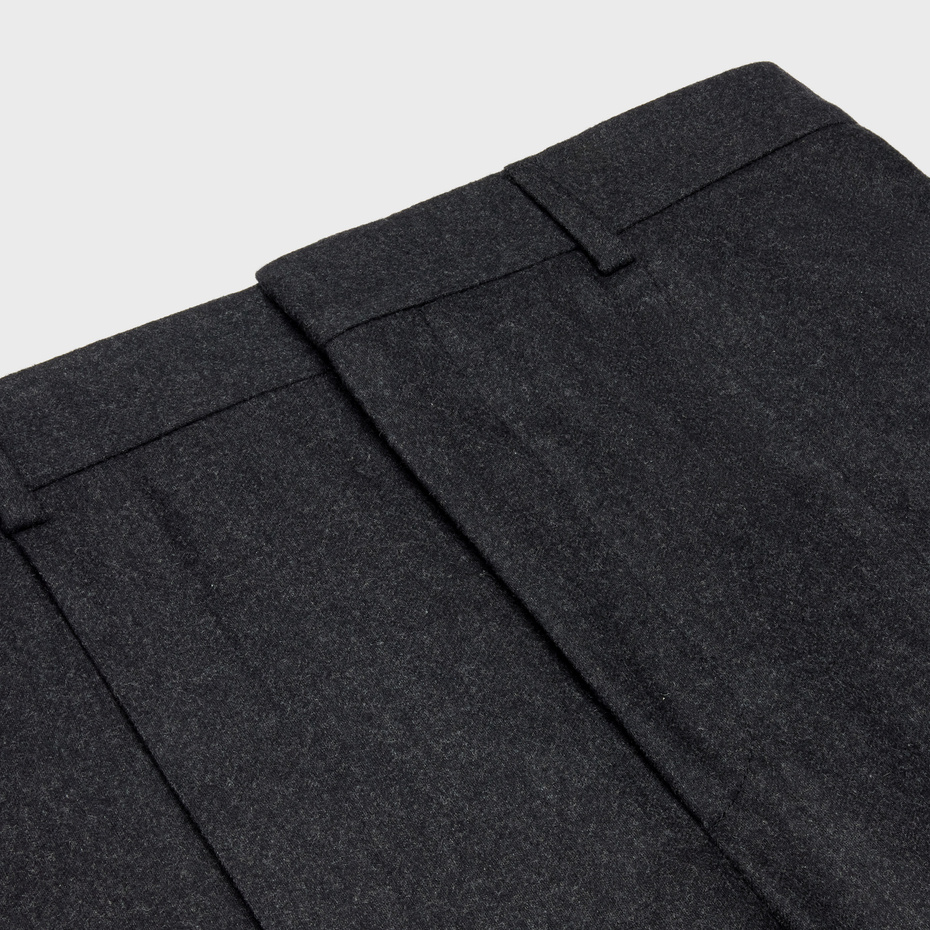 Celine Double-pleated Casual Pants In Black