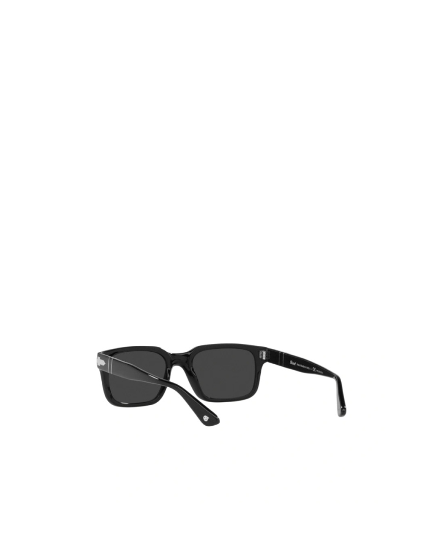 Persol Rectangle Frame Sunglasses In Black