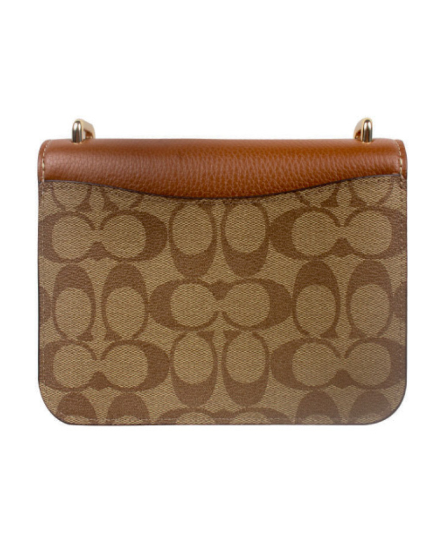 Coach Morgan Color Shoulder Bag In Black