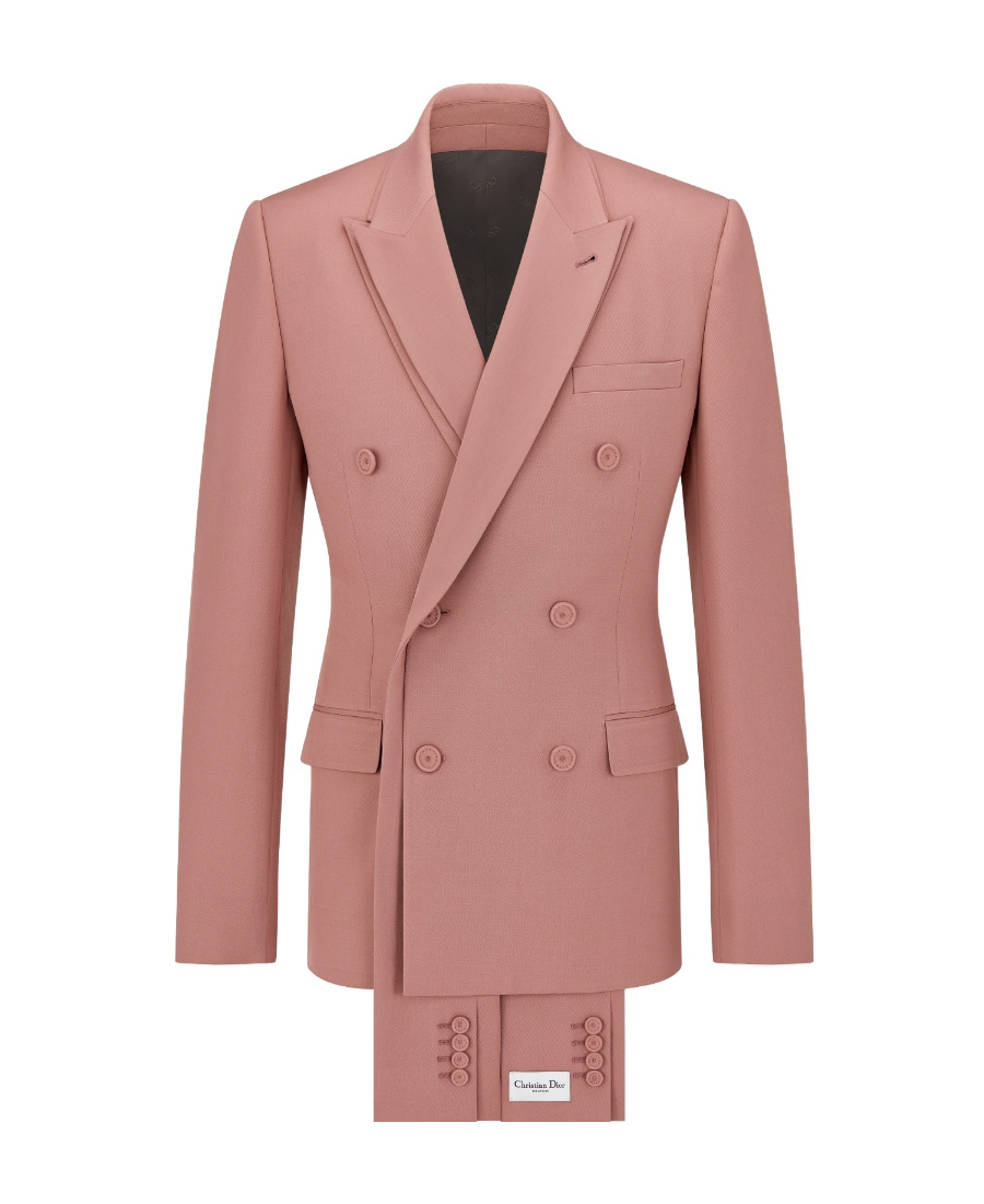 DIOR DIOR HOMME DETACHABLE CUFF DOUBLE BREASTED BLAZER