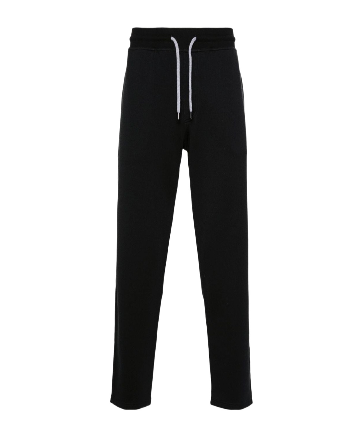 Brunello Cucinelli Elastic Waistband Casual Pants In Black