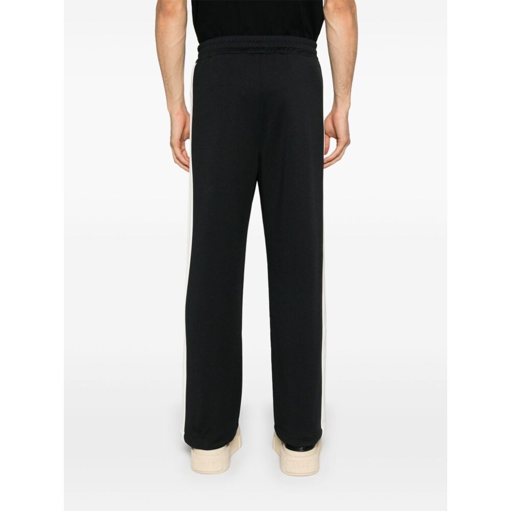Palm Angels Elastic Waist Sweatpants In Black