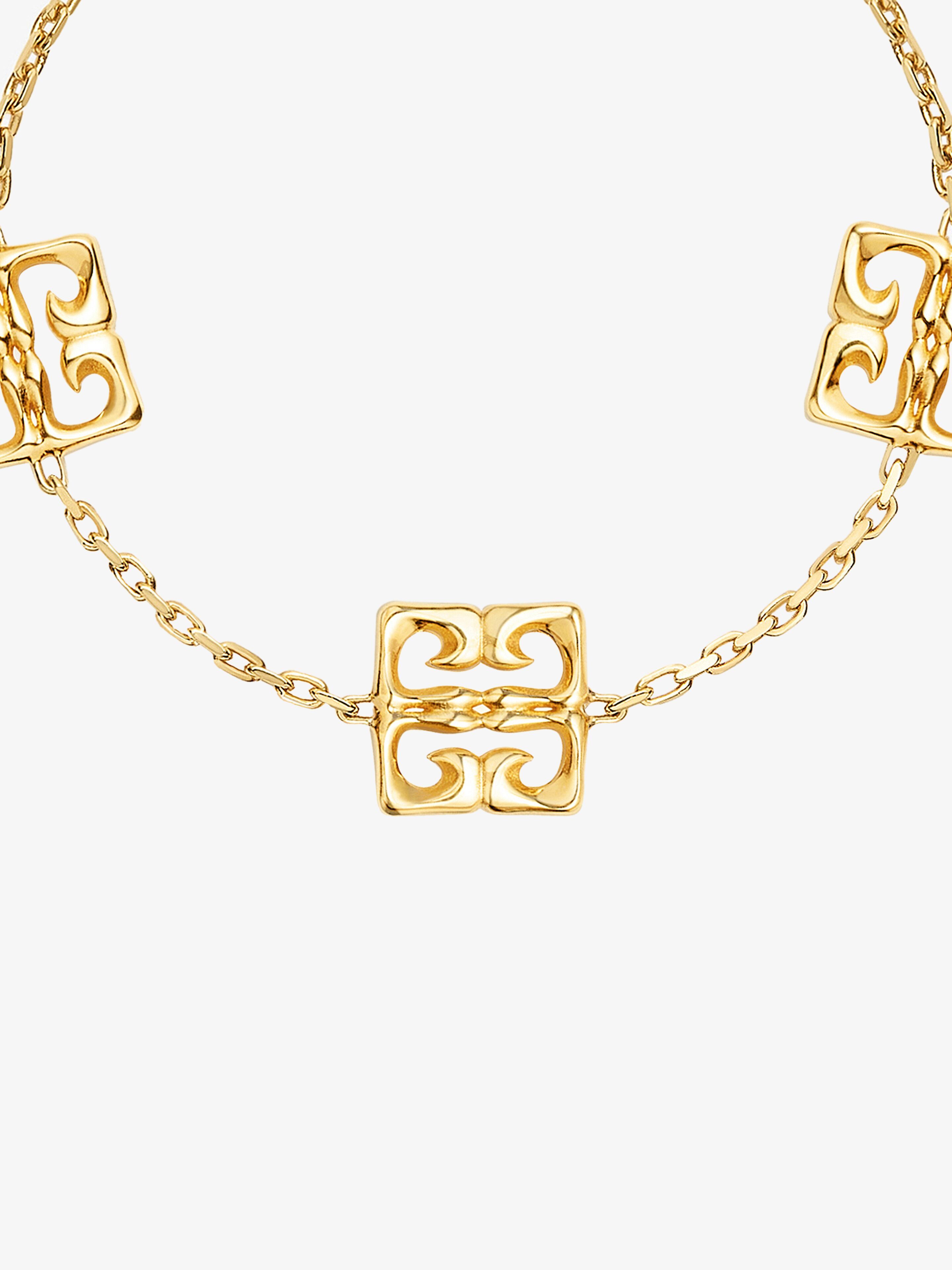 Givenchy 4g Liquid Multi Bracelet In Metal In Yellow