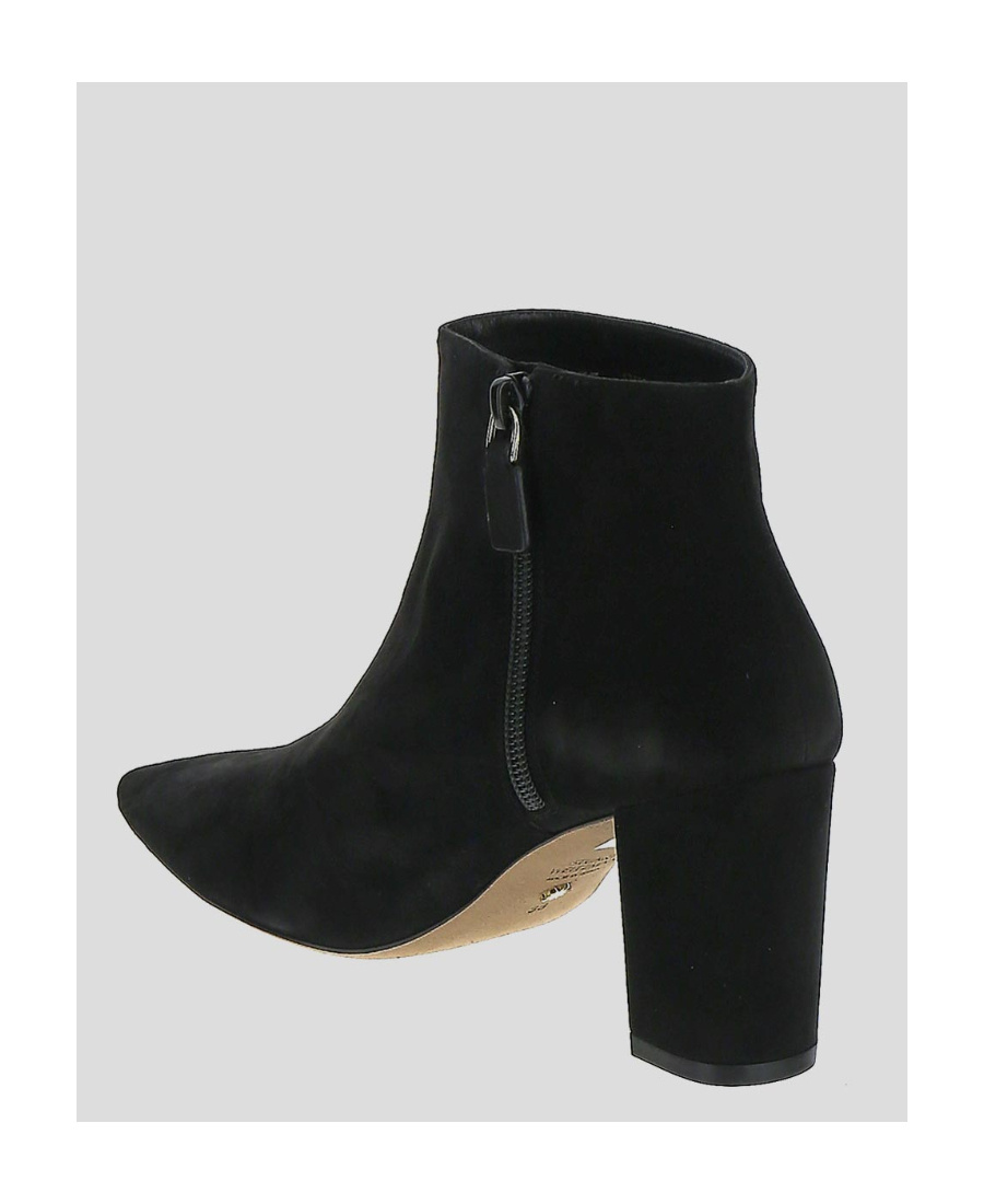 Stuart Weitzman Sue 75mm Suede Boots In Black