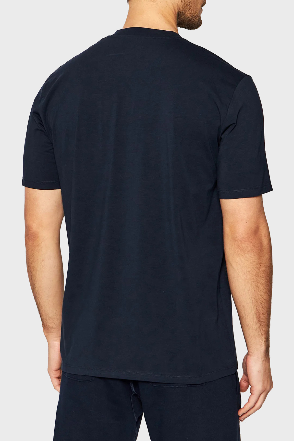 Shop Paul & Shark Logo-print Short-sleeve T-shirt In Dark Blue