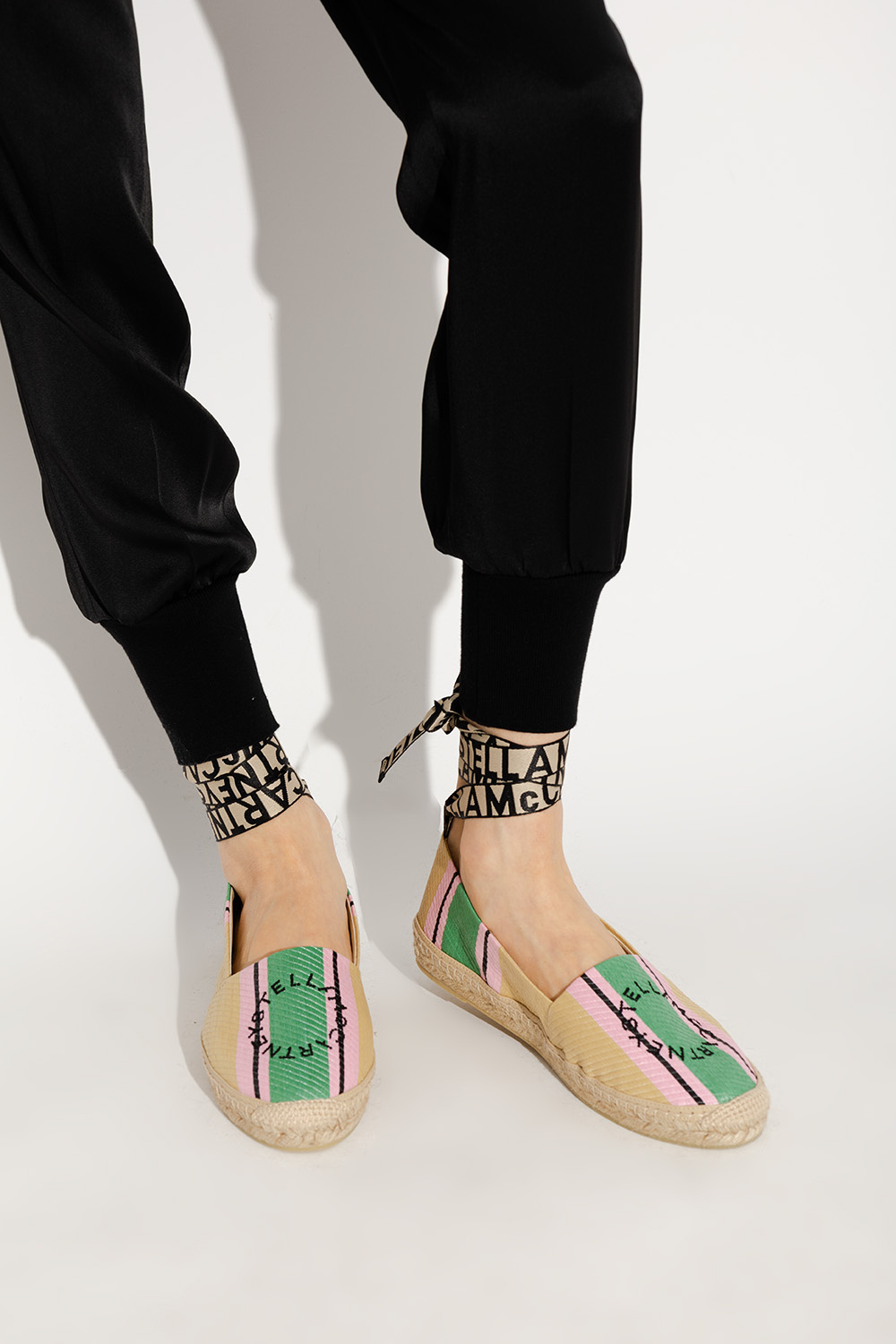 STELLA MCCARTNEY STELLA MCCARTNEY COLOR-BLOCK ESPADRILLES