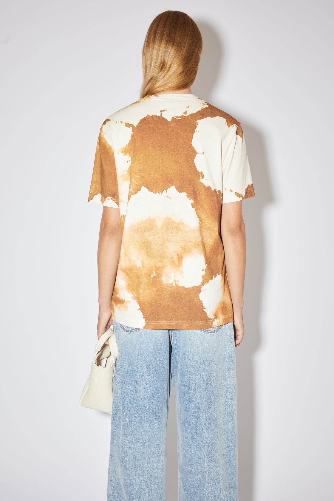 Acne Studios Round-necked T-shirt In White