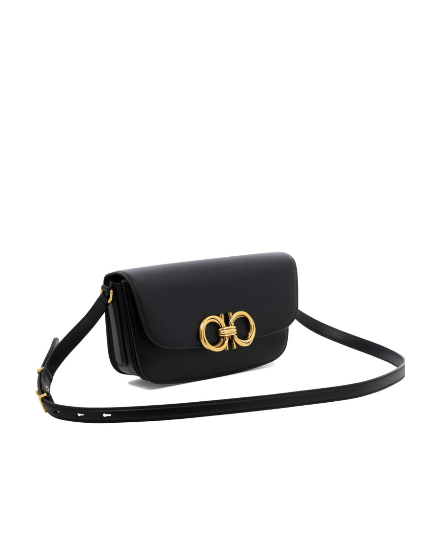 FERRAGAMO TRAPEZIO LOGO CROSSBODY BAG