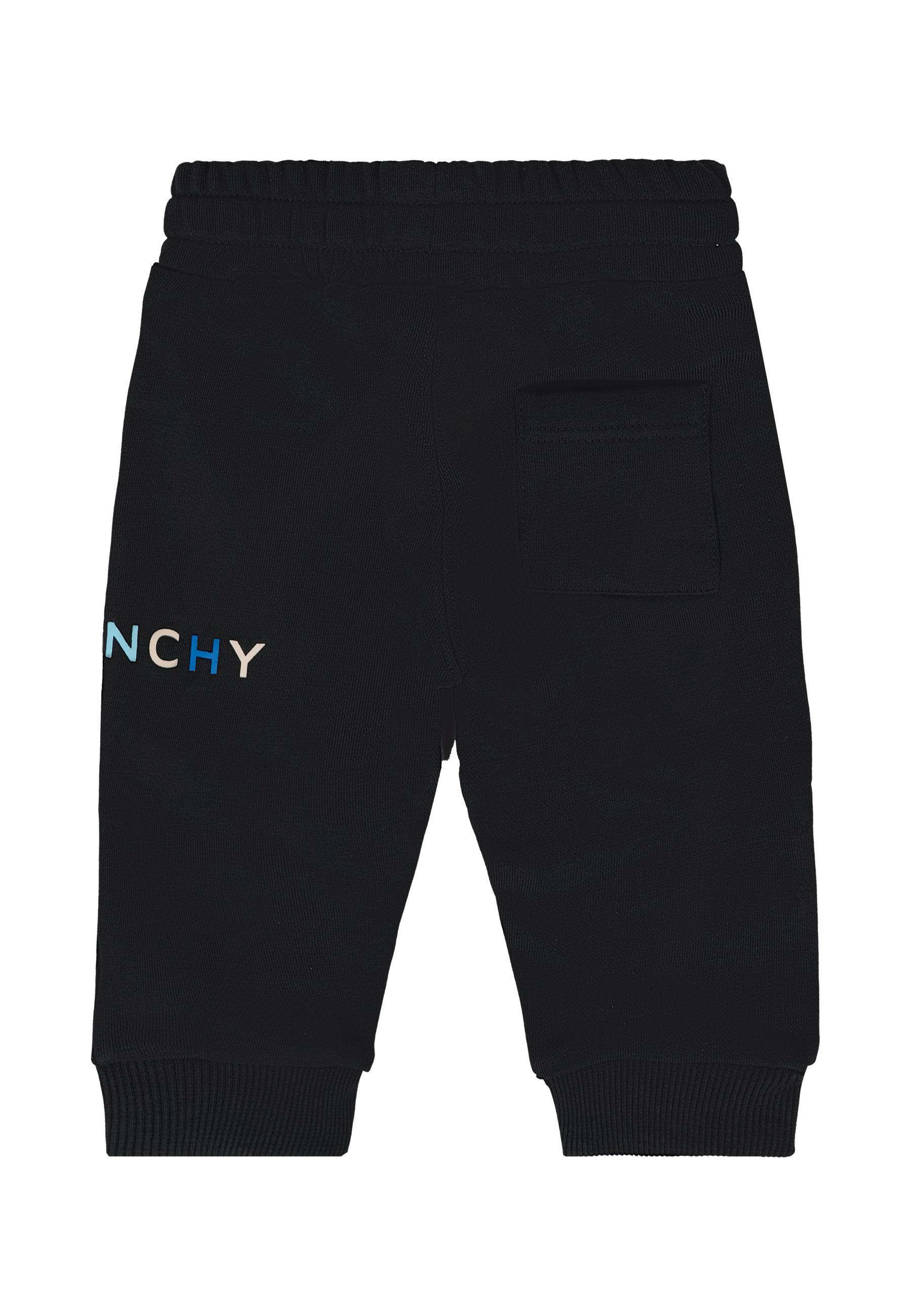 Givenchy Logo-print Drawstring Trousers In Black