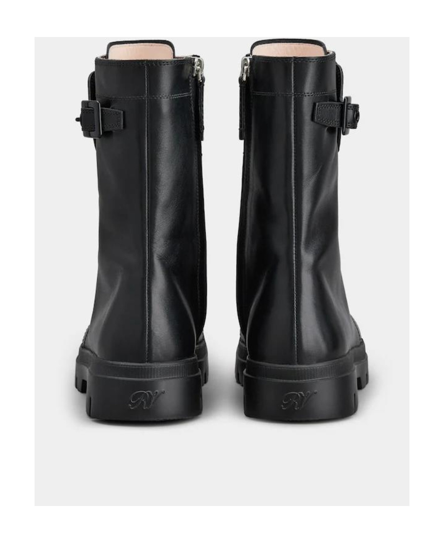 Roger Vivier Lace-up Boots In Black