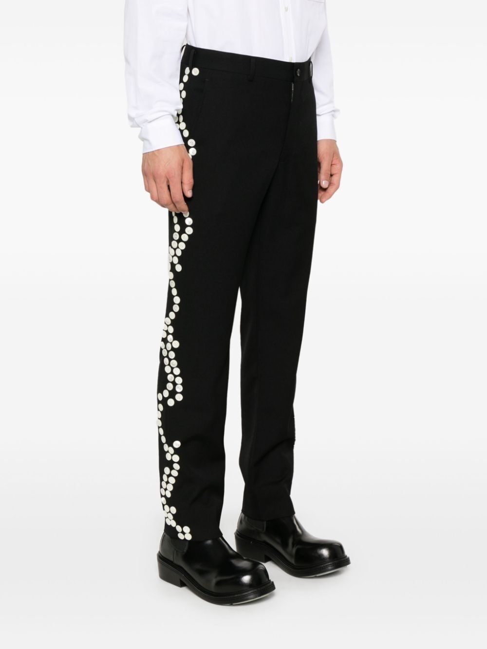 COMME DES GARÇONS BELT LOOPS SLACKS