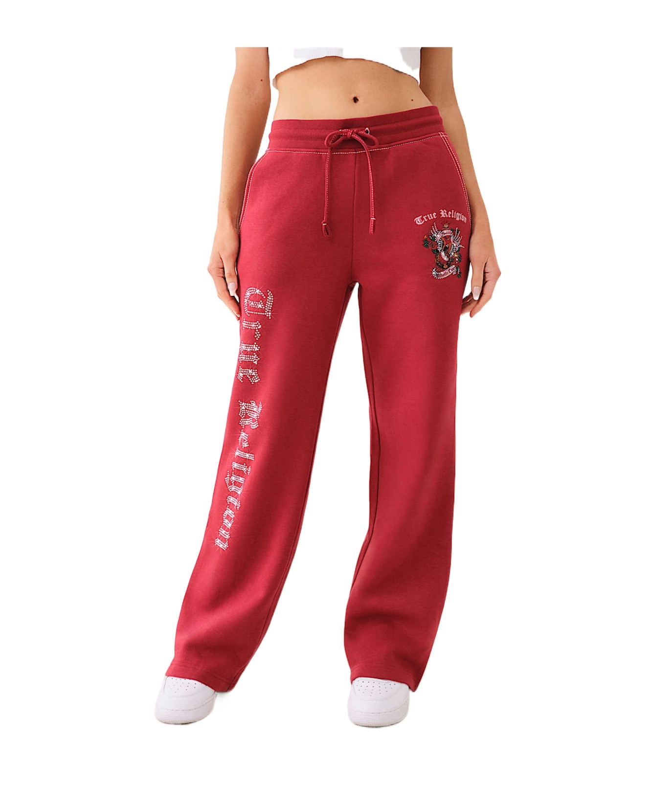 TRUE RELIGION LOGO SWEATPANTS