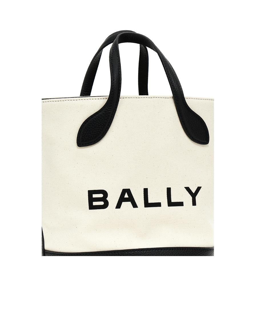 Bally Top Handle Shoulder Bag In White