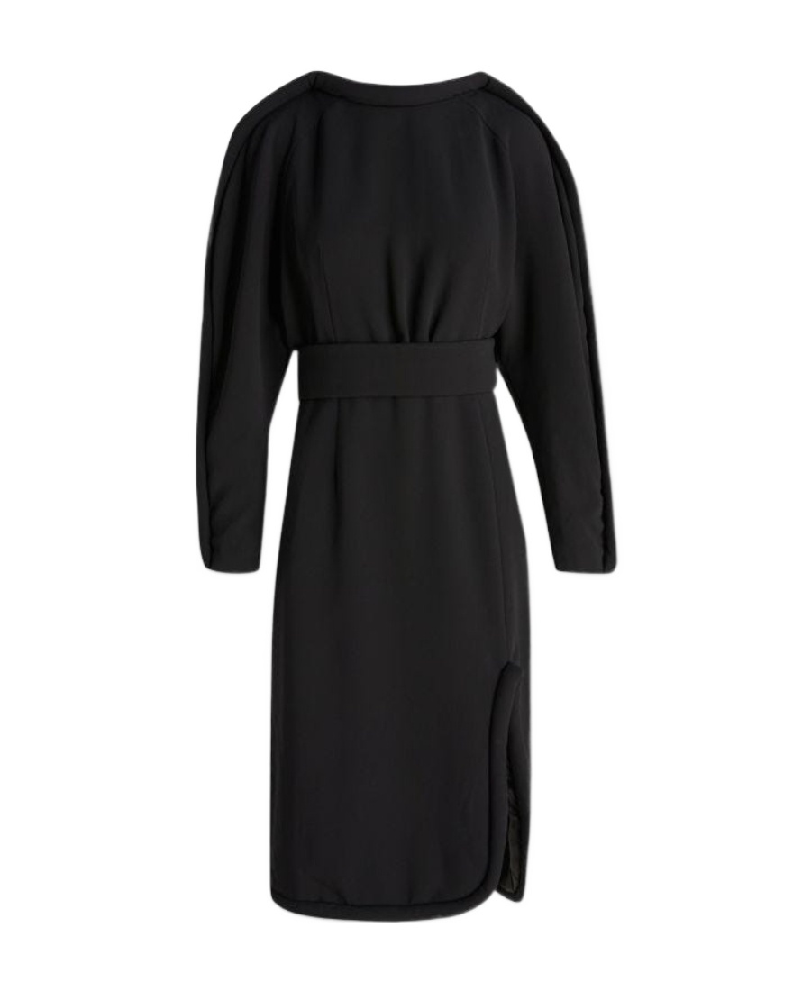 DRIES VAN NOTEN LOGO DRESS