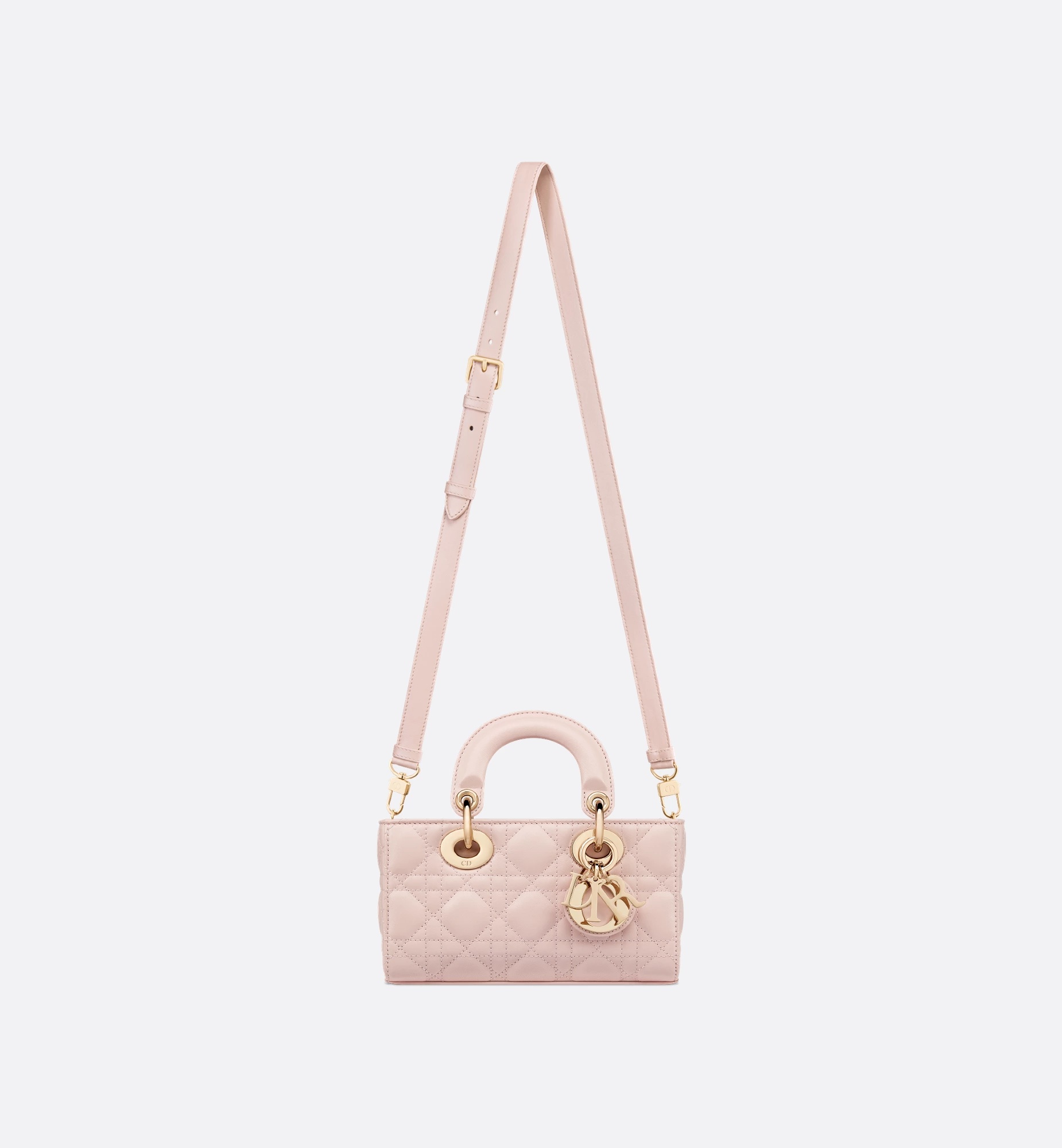 Dior Mini Lady D-joy Bag In Pink