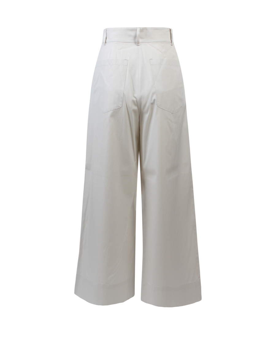 Max Mara Wide-leg Casual Pants In Gray
