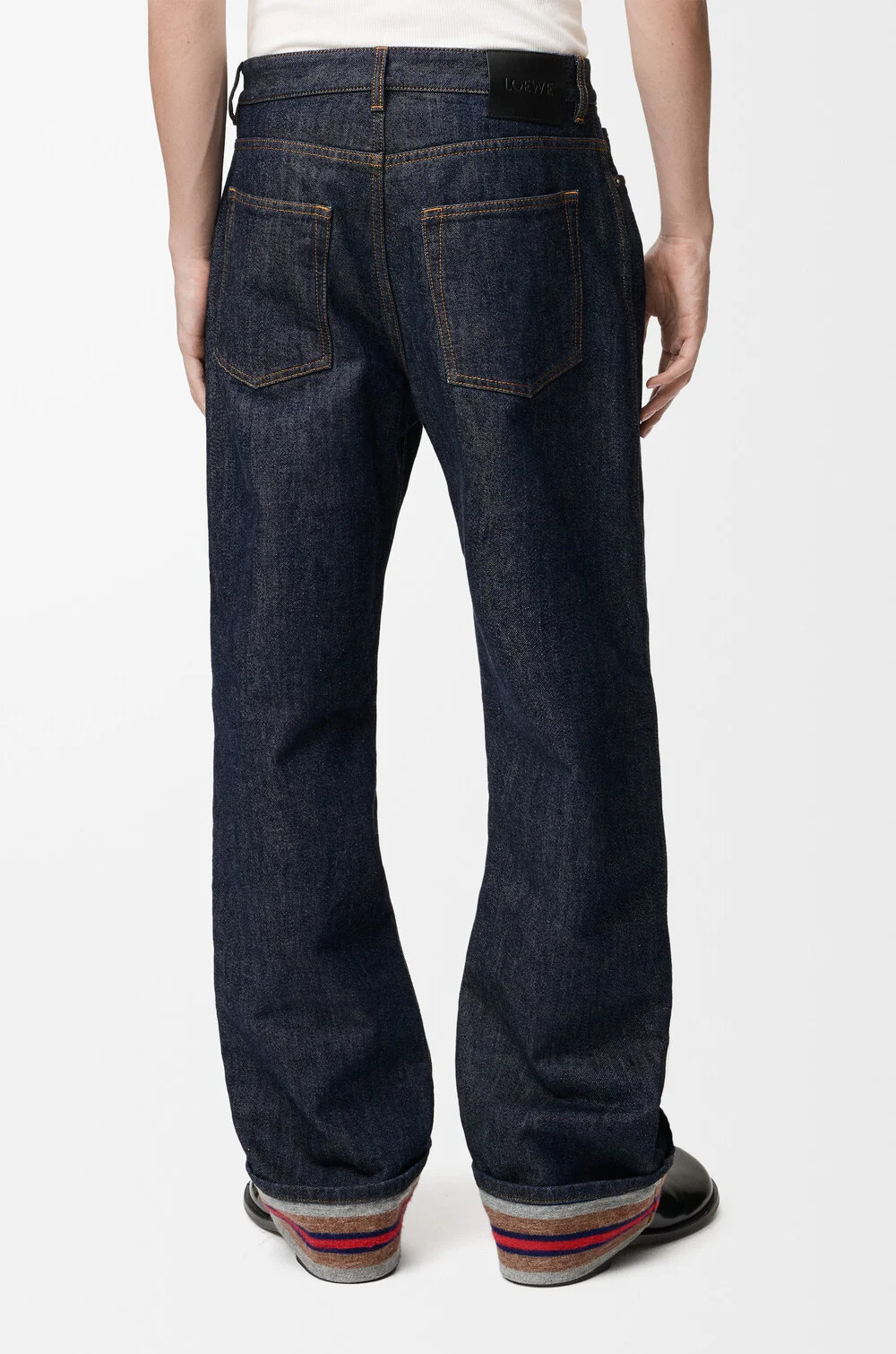 Loewe Straight Jeans In Blue