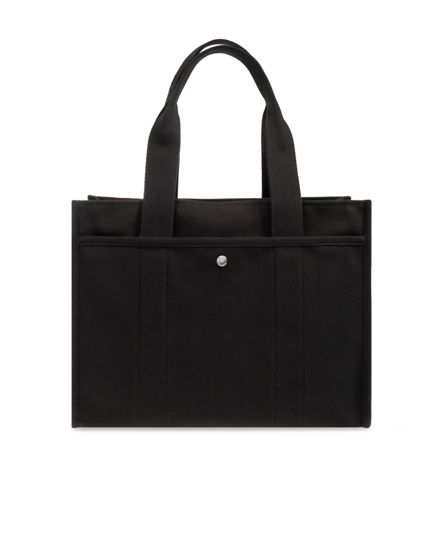 Coach Logo Handbag In Black