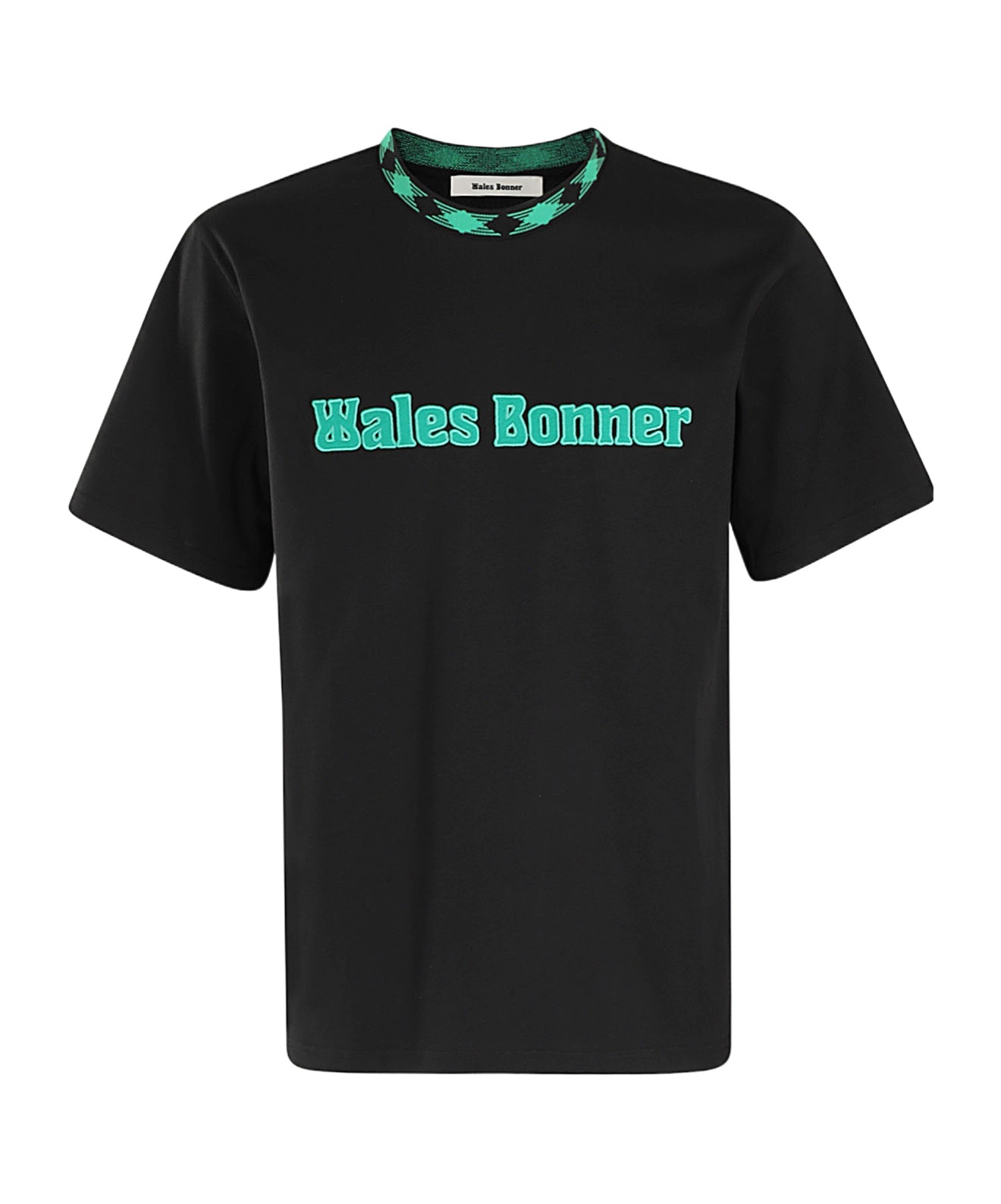 Shop Wales Bonner Original Organic Cotton T-shirt In Black