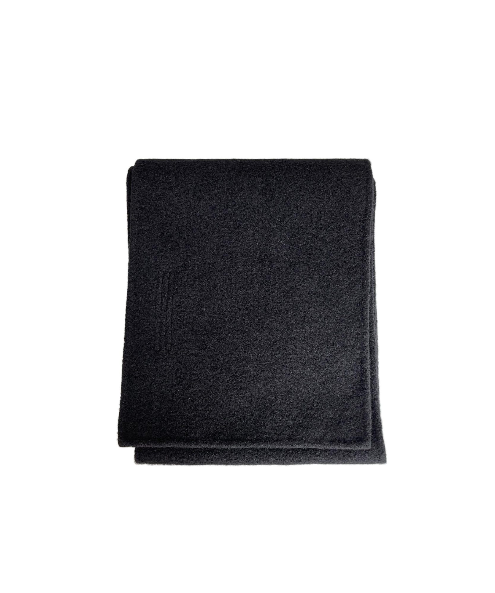 Rick Owens Rectangular-shape Scarf In Black