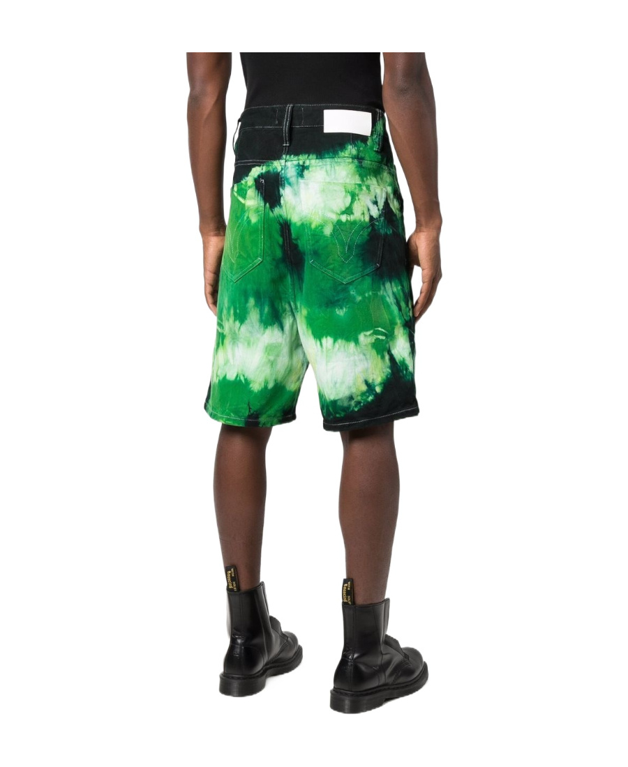 Shop Ami Alexandre Mattiussi Alex Fit Short Pants In Green
