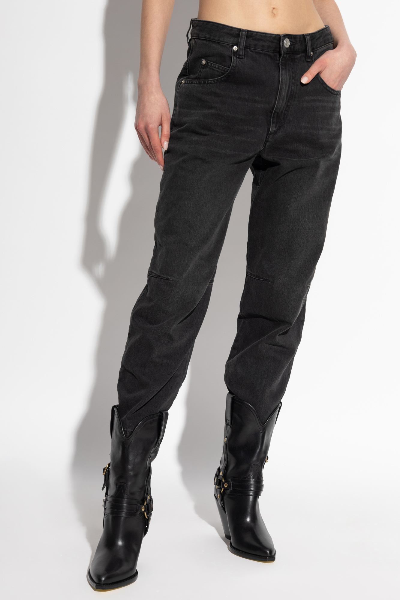 ISABEL MARANT ÉTOILE STRAIGHT-LEG JEANS