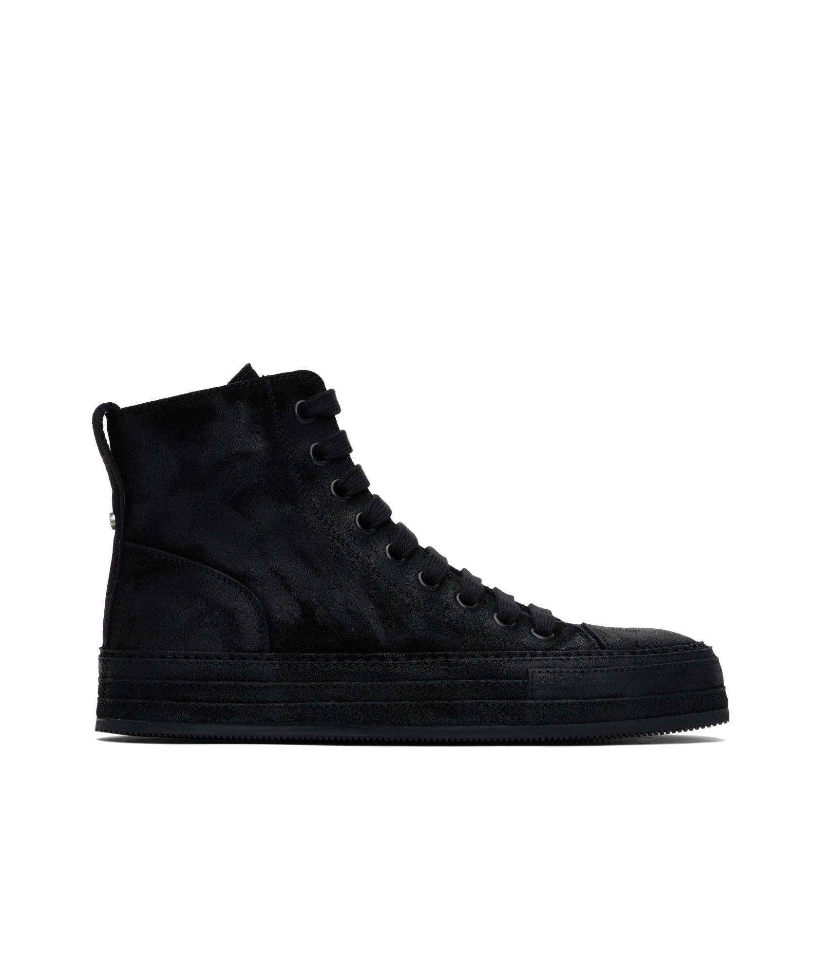 Ann Demeulemeester Orvo High-top Sneakers In Black