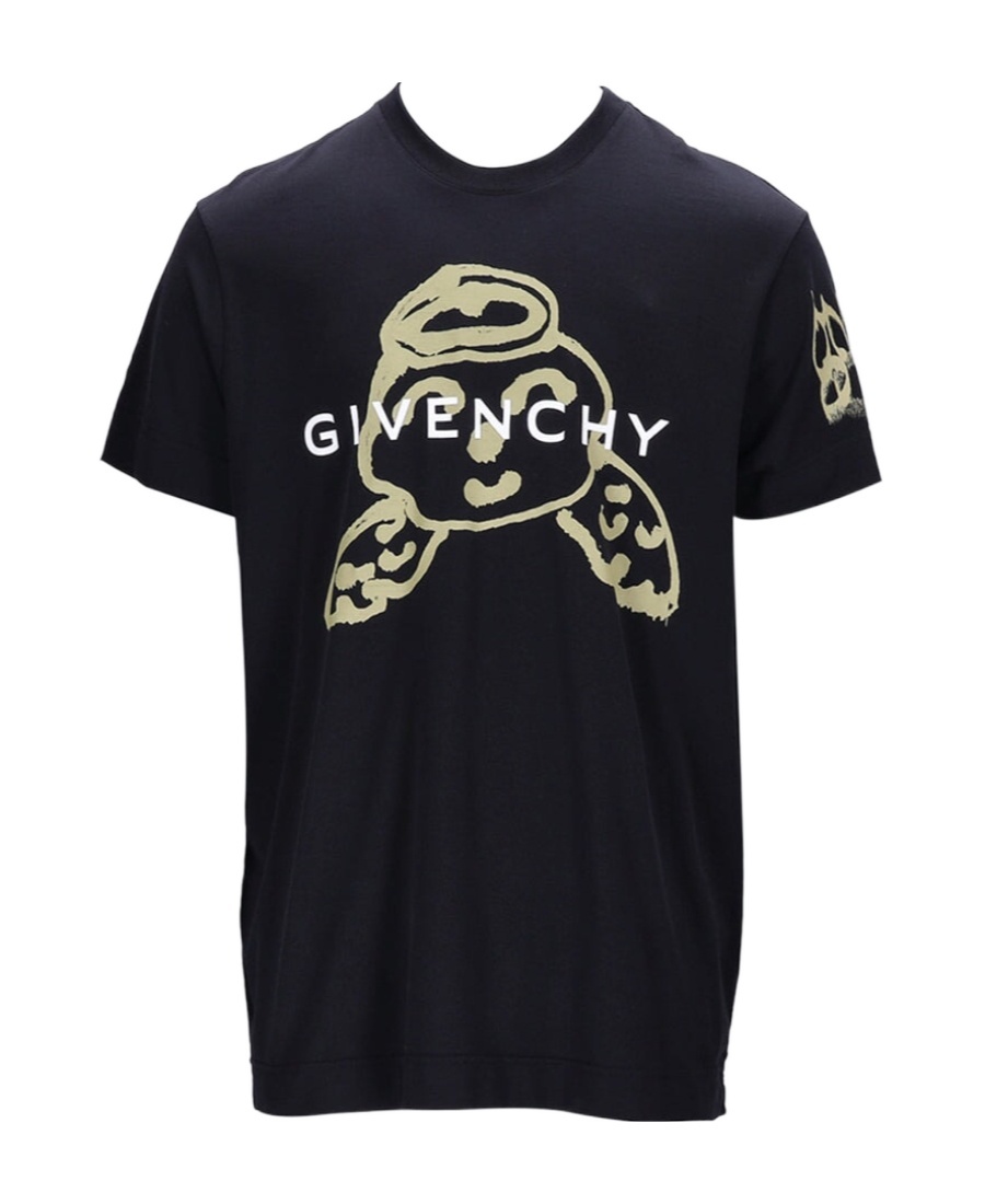 Givenchy Round-necked T-shirt In Black