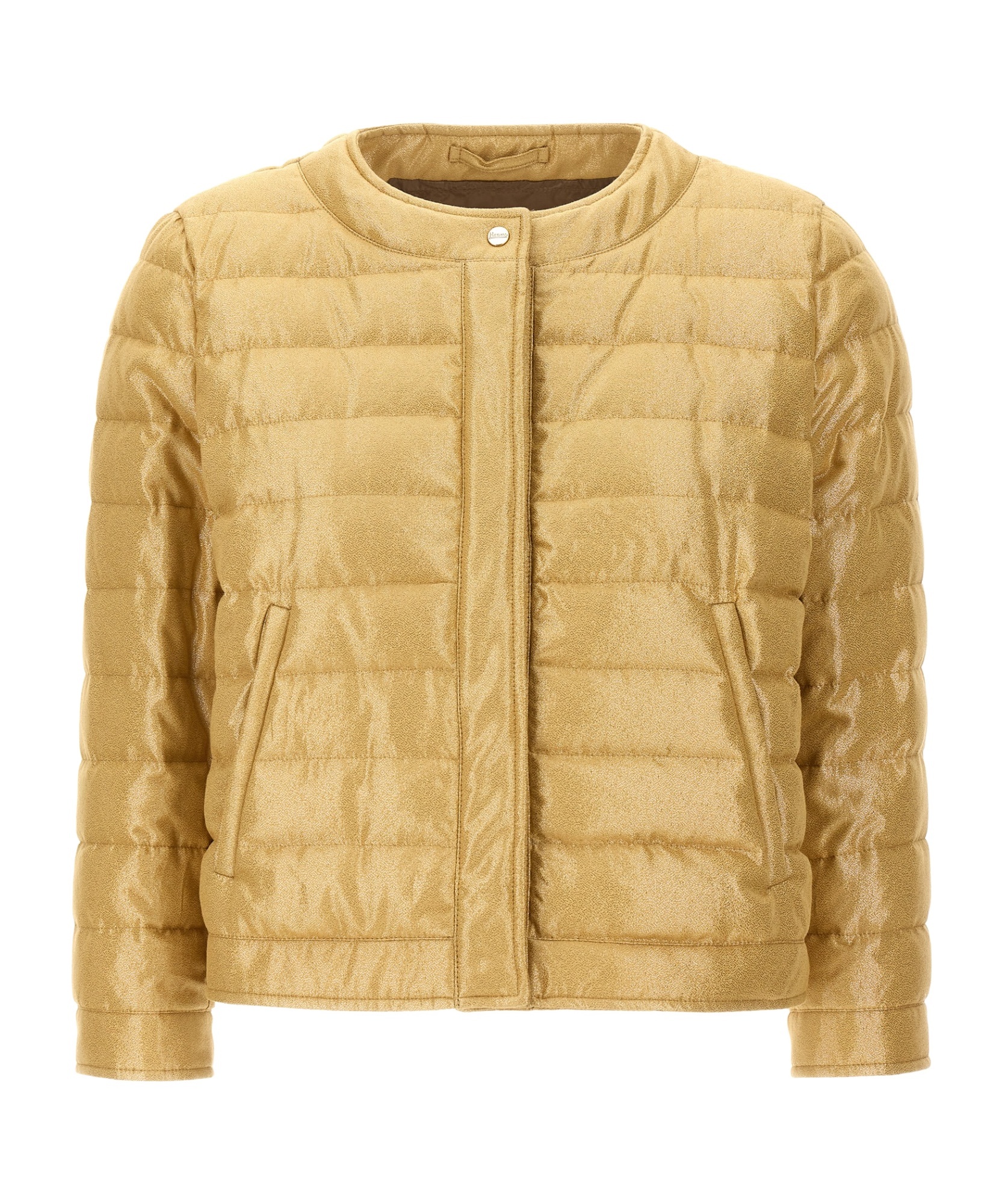 Herno Crio Casual Jackets And Parka Gold In Nude